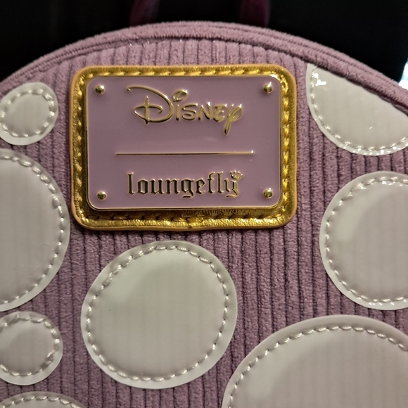 NWT Loungefly Disney Beauty And The Beast Chip Figural Corduroy Mini Backpack - Picture 3 of 6